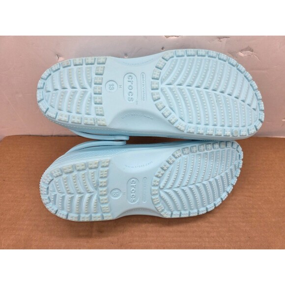CROCS Classic Bue Clogs Men\'s 13 Adjustable Strap Mule Slide Water Pool Sandal main image 9